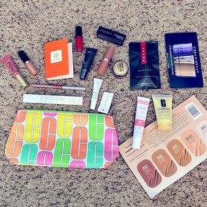 Clinique, urban decay, Anastasia, & more- full sized & samples lot NEW!